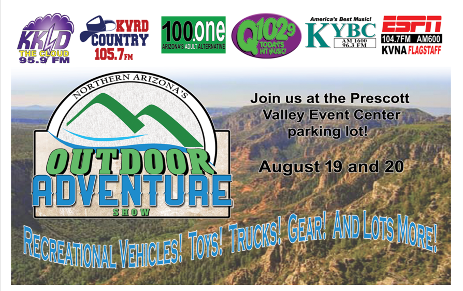 Outdoor Adventure Show and Firearms Show August 19-20