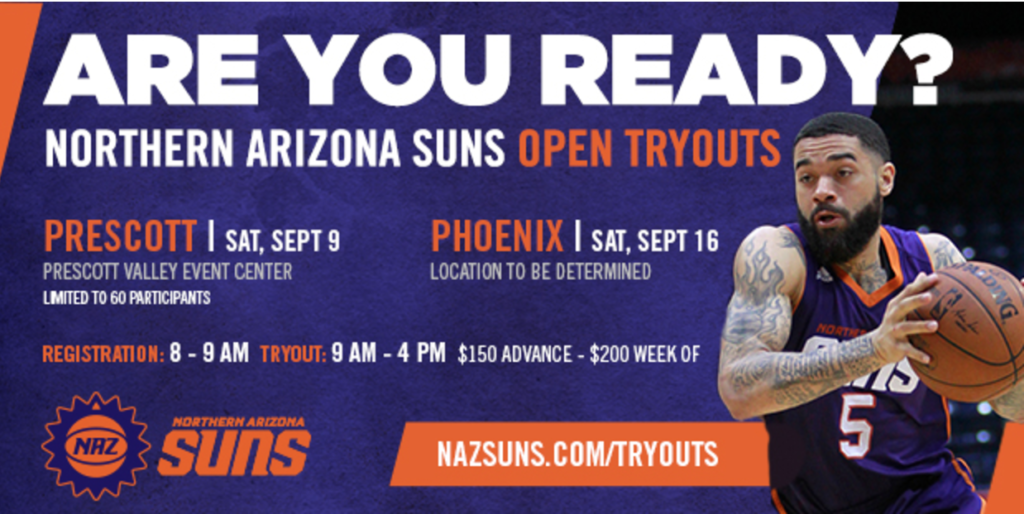 NAZ Suns try outs