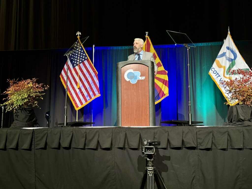 Town of Prescott Valley, Prescott Valley Chamber of Commerce, State of the Town Inaugural Event, Business Expo, Fain Signature Group, Talking Glass Media,