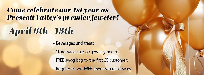 afterglow jewelers, anniversary event, prescott valley, sale, specials, deals