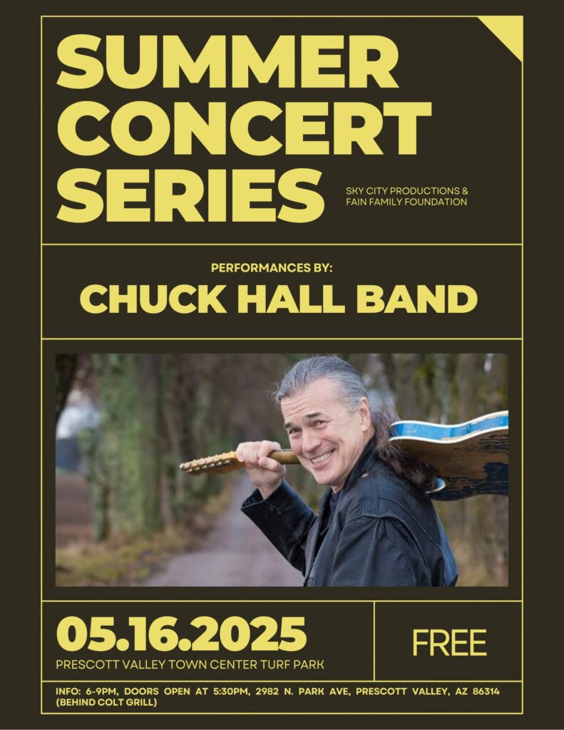 Chuck Hall Band flyer