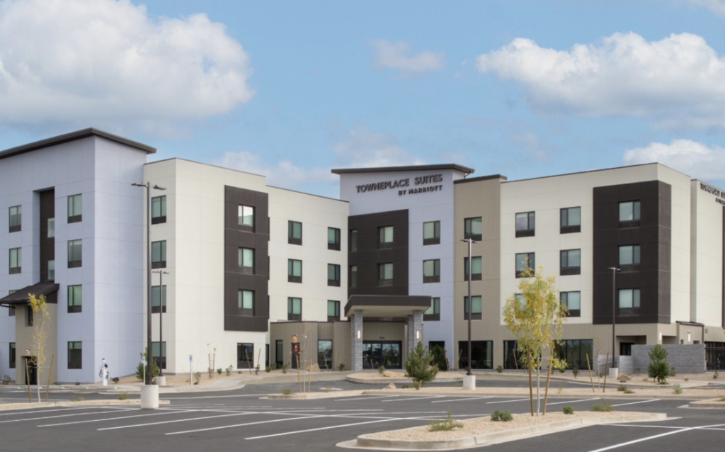 new mariott hotel computer rendition