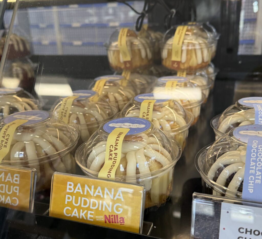nothing bundt cake banana pudding