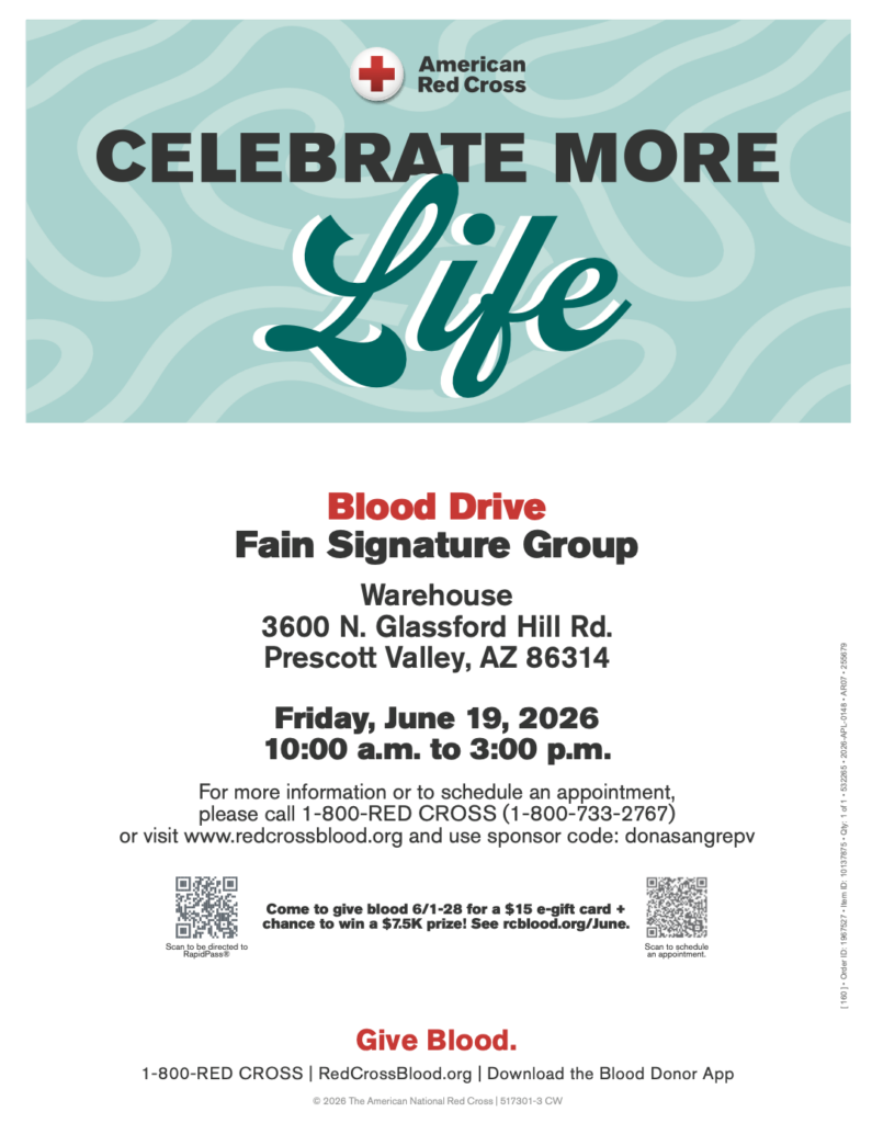 blood drive flyer