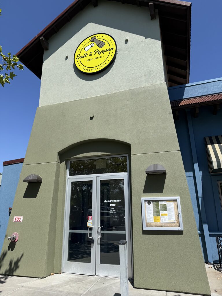 salt & pepper exterior